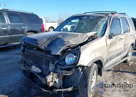 2004 Honda Cr-V Ex из США, поврежденный, VIN SHSRD78804U236100